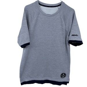 Y2K AND1‎ T Shirt Medium Men's Gray Stop Sweating Me Basketball Warmup Workout